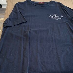 Scotch & Soda Dark Blue Amsterdam Tee Size XXL